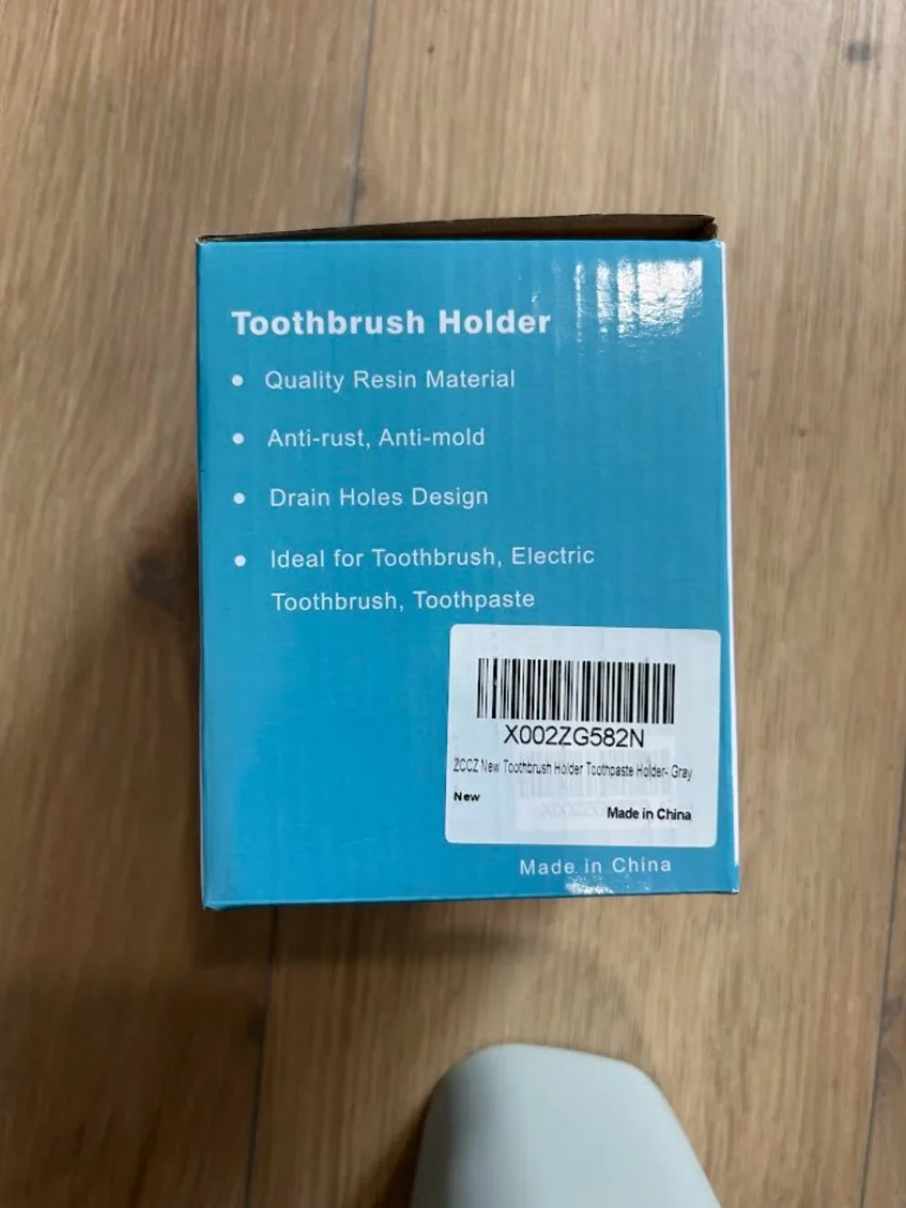 NIB (Sealed Box) - ZCCZ Grey Toothbrush Holder / Desk Organizer